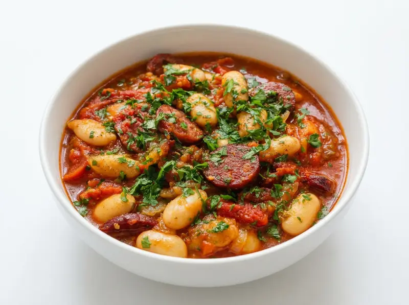 Chorizo and Butter Bean Stew