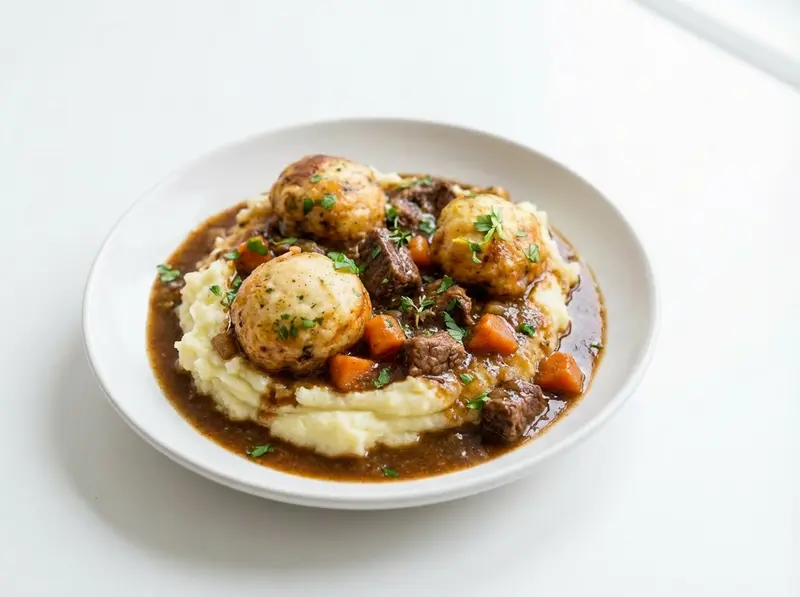 Beef Stew and Dumplings