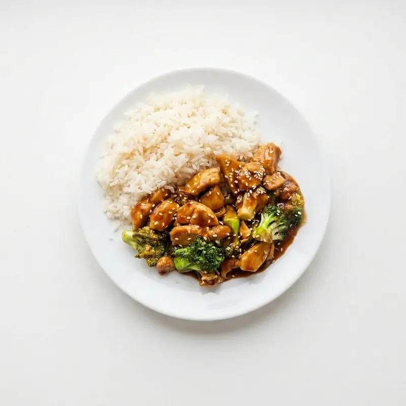 Sticky Teriyaki Chicken and Rice