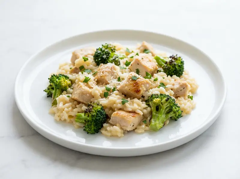 Chicken and Broccoli Risotto