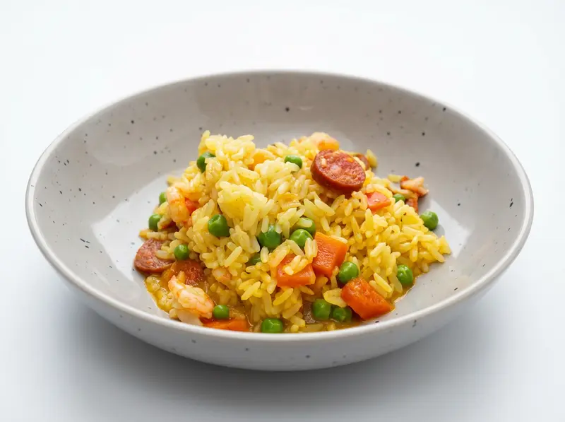 Prawn and Chorizo Paella