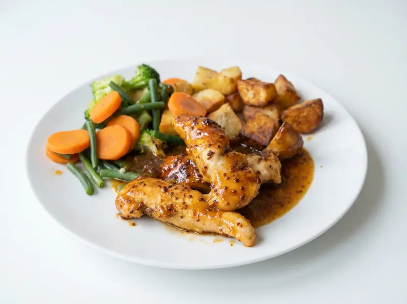 Spicy Honey and Mustard Chicken